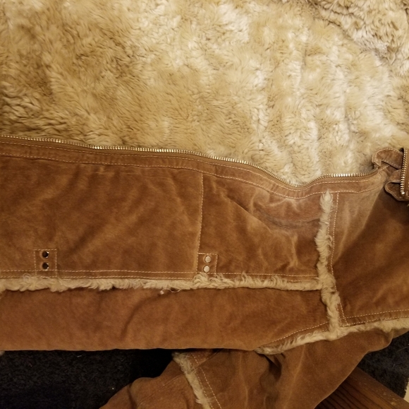 Tan Leather Jacket - Picture 3 of 4